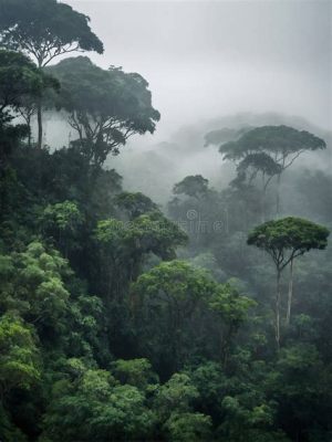  クディル・マウンテン！インドネシアの秘境、壮大な自然に包まれた神秘の山